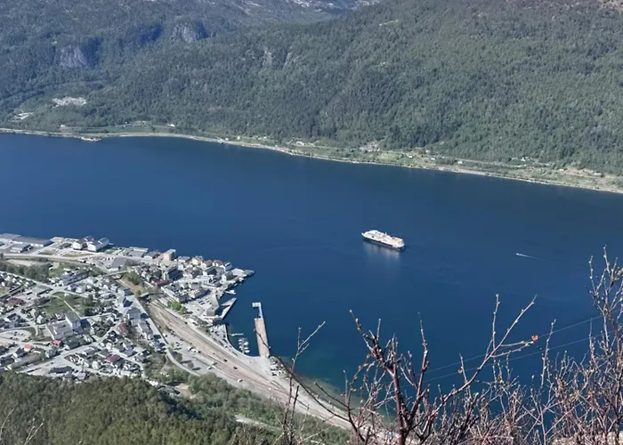 Utsikten Kirketaket Gasthuis